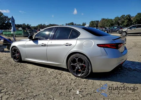 2019 Alfa Romeo Giulia Ti z USA, uszkodzony, nr VIN ZARFAMBN1K7609640